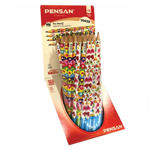 Pensan Kalp Flimli Kurşun Kalem-yeni Ürün Pe96020/72 ürün görseli 1