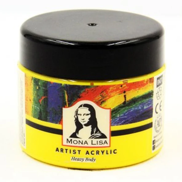 Mona Lisa Akrilik Boya 125 ML Limon Sarı 267 ürün görseli 1