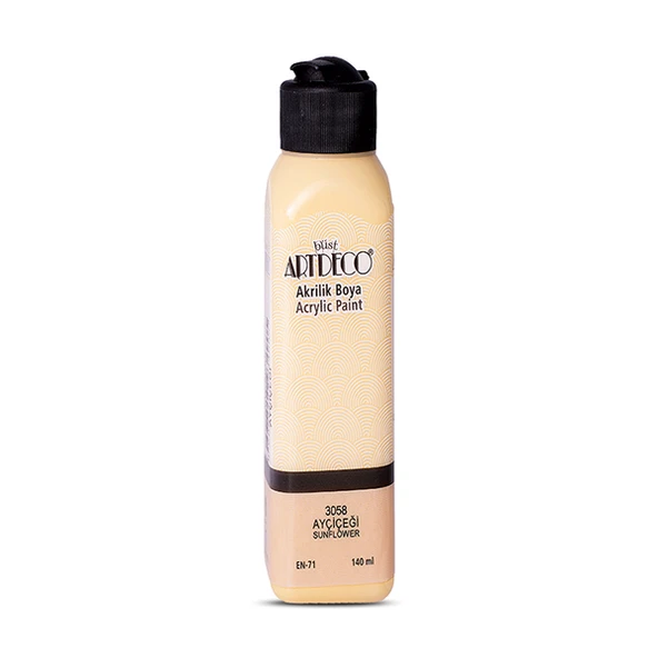 Artdeco Akrilik Boya 140 ML Ayçiçeği 070R-3058 ürün görseli 1