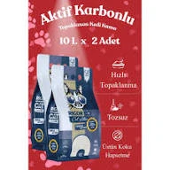 RIGOR CAT AKTİF KARBONLU KEDİ KUMU X2 20L ürün görseli 1