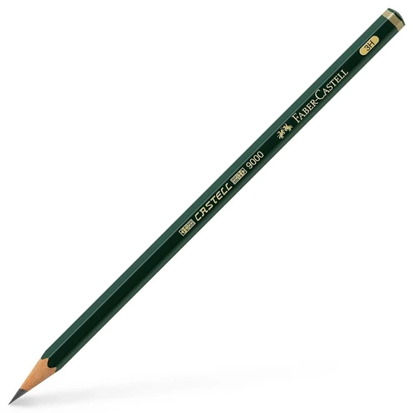 Faber-Castell Kurşun Kalem Dereceli 3H 9000 5160119013000 ürün görseli 1