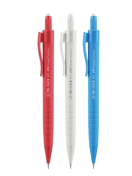 Faber Castell Tri Click Versatil 0,5 Uçlu Kalem Karışık - 1 adet ürün görseli 1