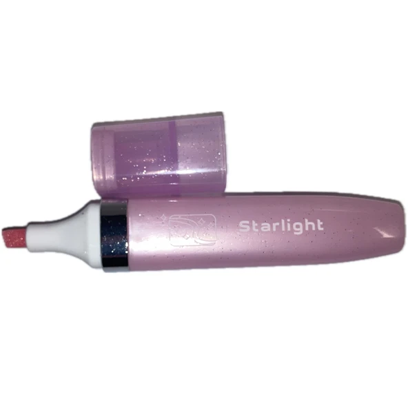 Bafix Fosforlu Kalem Simli StarLight 4 LÜ Blister 51072 ürün görseli 1