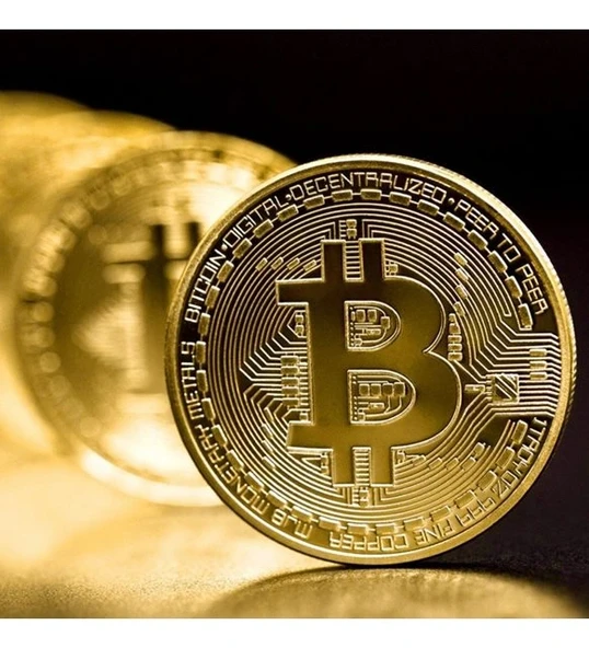 Bitcoin Hatıra Parası Hediyelik - Resim 4