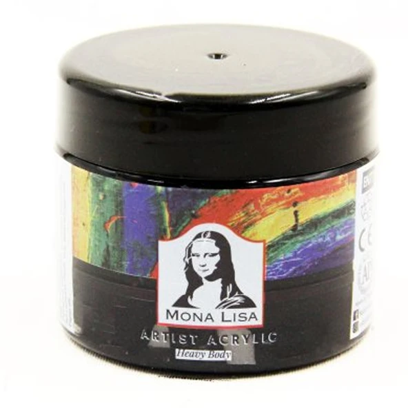 Mona Lisa Akrilik Boya 125 ML Siyah 701 ürün görseli 1