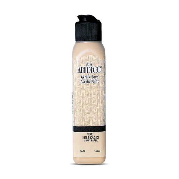 Artdeco Akrilik Boya 140 ML Kese Kağıdı 070R-3005 ürün görseli 1