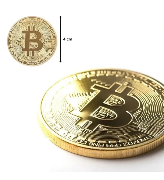 Bitcoin Hatıra Parası Hediyelik - Resim 2