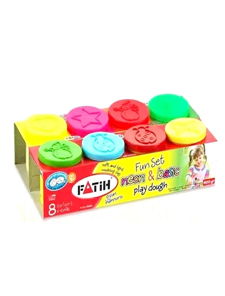 Fatih Oyun Hamuru 400Gr 8Li ürün görseli 1