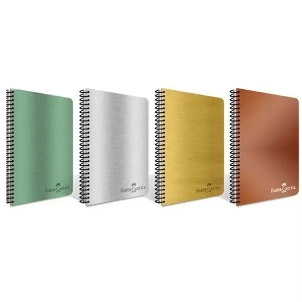 Faber-Castell Defter Pp Kpk Metalik 80 Yp Çizgili 5075000290000 ürün görseli 1