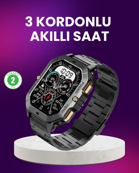 Bildirim Spor Takipli Akıllı Saat ürün görseli 1