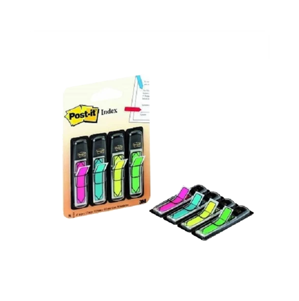Post-İt İndeks Ok Şekilli 50x43 4 Renk 684-ARR4 ürün görseli 1