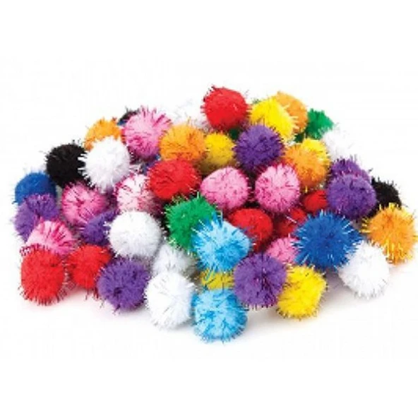 Puti Pon Pon Metalik 30 MM 4490 ürün görseli 1