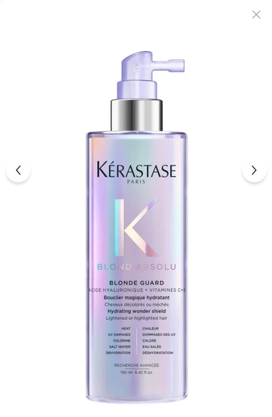 Kerastase Blond Absolu Blonde Guard Sarı Saçlar Için Koruyucu Nemlendirici Durulanmayan Bakım Spreyi ürün görseli 1