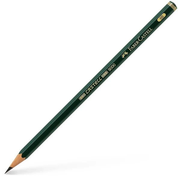 Faber-Castell Kurşun Kalem Dereceli 6B 9000 ürün görseli 1