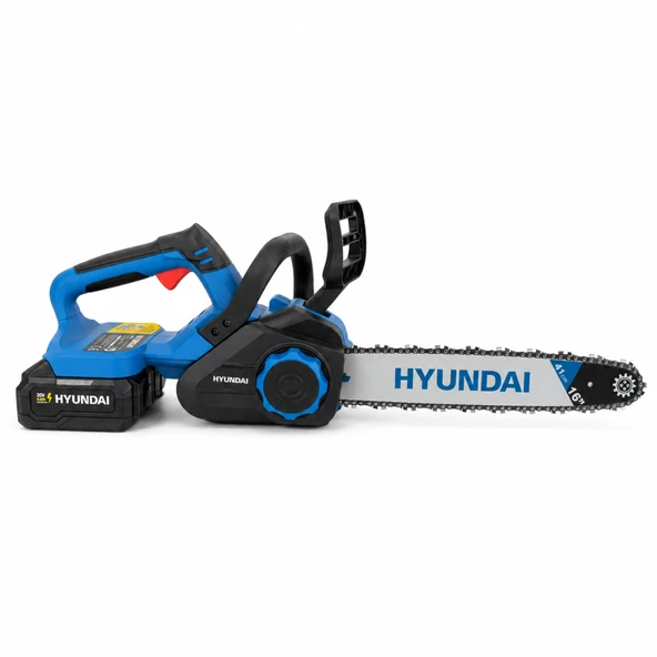 Hyundai HYC402LI 40V Akülü Zincirli Testere 2x4.0Ah Bataryalı 16 İnç 2600W ürün görseli 1