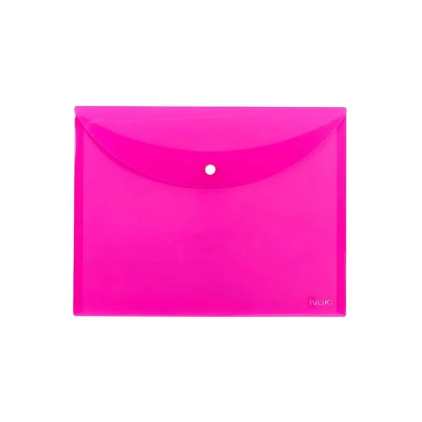 Noki Dosya Çıtçıtlı Evrak Zarfı Pembe 3101 - Resim 2