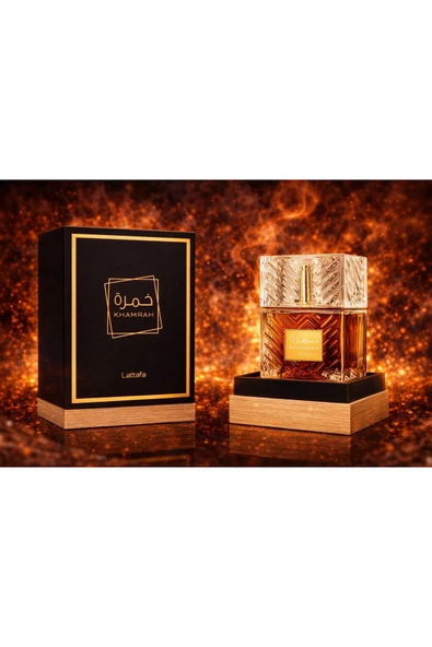LATTAFA KHAMRAH QUAHWA 100 ML EDP & LATTAFA KHAMRAH 100 ML EDP PARFÜM SETİ ürün görseli 1