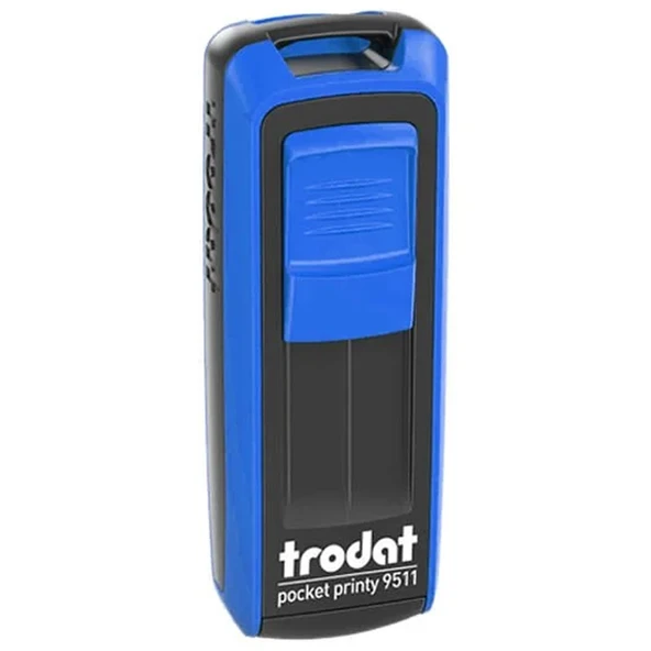 Trodat Cep Kaşe P4 38x14 MM Mavi,Mavi Keçe 9511 ürün görseli 1