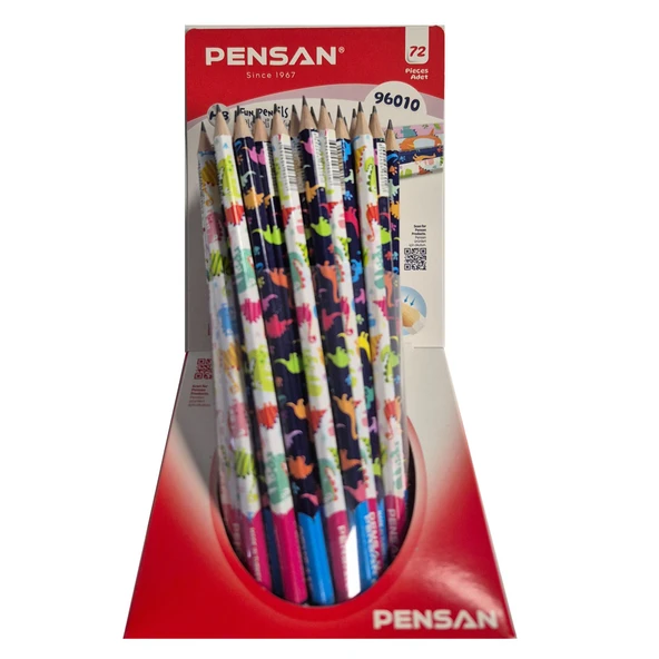 Pensan Dinazor Flimli Kurşun Kalem-yeni Ürün Pe96010/72 ürün görseli 1