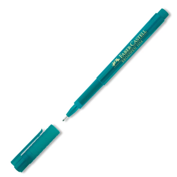 Faber-Castell Broadpen Turkuaz 10 Lu ürün görseli 1