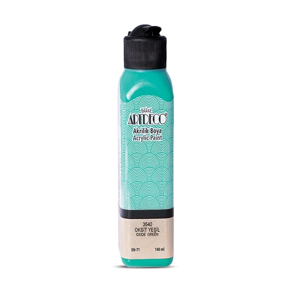 Artdeco Akrilik Boya 140 ML Oksit Yeşil 070R-3640 ürün görseli 1
