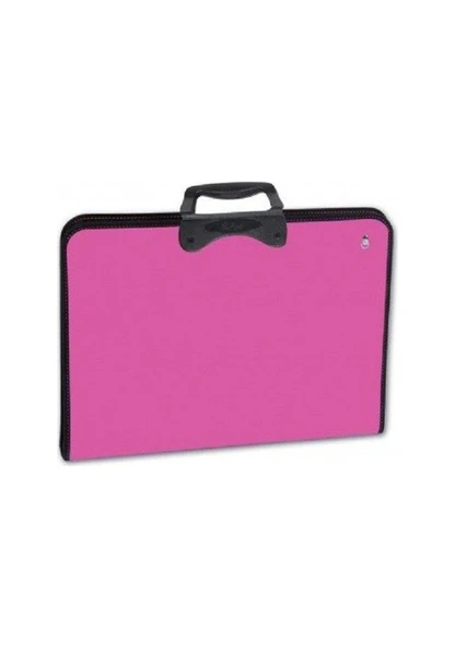proart abka Teknik Resim Çantası Fermuarlı Proart 37x54 Pembe ürün görseli 1
