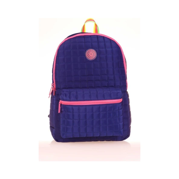 Kaukko Quilted Sırt Çantası Navy Blue K1773 ürün görseli 1
