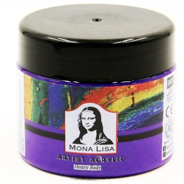 Mona Lisa Akrilik Boya 125 ML Kobalt Mor 536 ürün görseli 1
