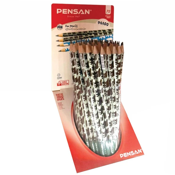 Pensan Ayı Flimli Kurşun Kalem-yeni Ürün Pe96100/72 ürün görseli 1