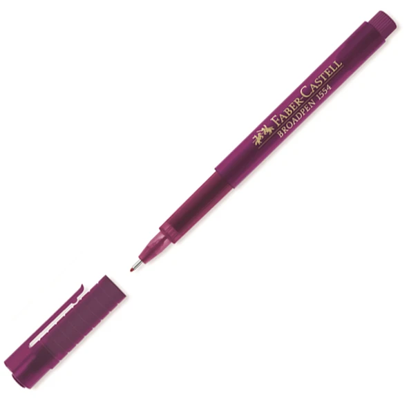 Faber-Castell Broadpen Magenta 10 Lu ürün görseli 1