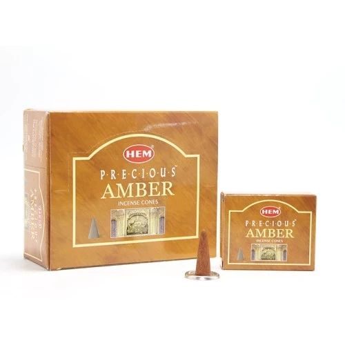 Precious Amber Aromalı Konik Tütsü ürün görseli 1