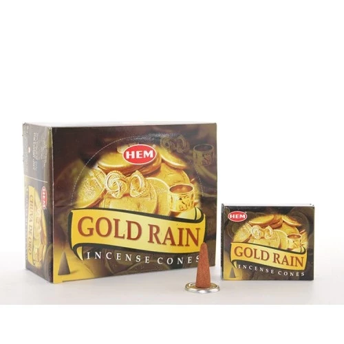 Gold Rain Aromalı Konik Tütsü ürün görseli 1