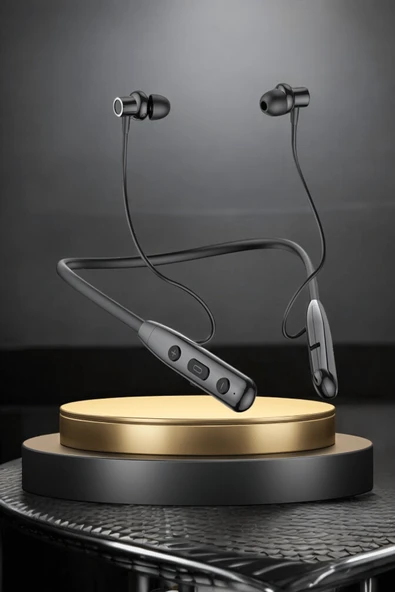 Kablolu Bluetooth Kulaklık Boyun Bantlı ANC Özelliği Yüksek Ses Kaliteli 100 saat ürün görseli 1