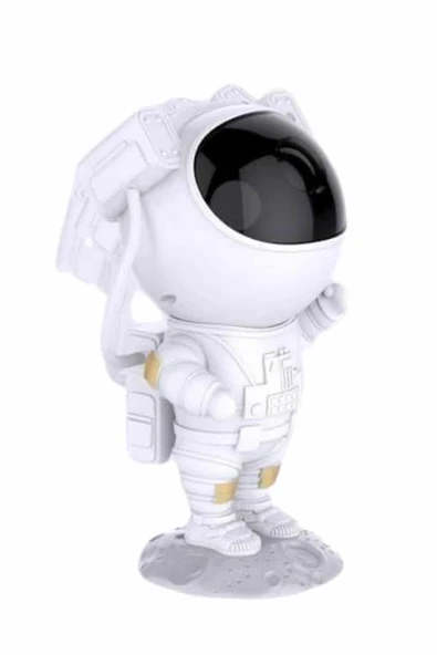 Astronot Şeklinde Bluetooth Hoparlör Gökyüzü Kumandalı Aydınlatma Lamba ürün görseli 1