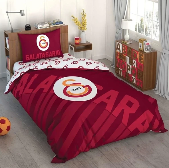 Galatasaray Sportif Tek Kişilik Lisanslı Nevresim Takımı ürün görseli 1