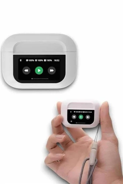 Dokunmatik Ekranlı Bluetooth Kulaklık TWS İOS Android Tüm Telefonlara Uyumlu Kulaklık ürün görseli 1