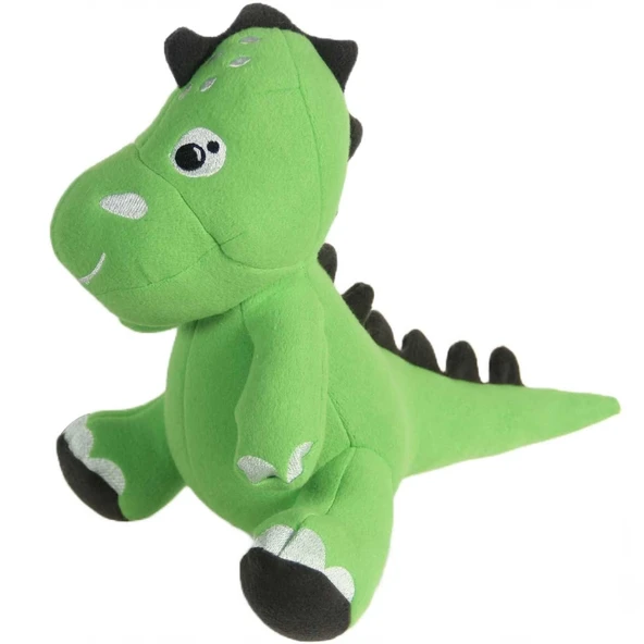 Dino Peluş Oyuncak Yeşil 25 cm - Resim 3