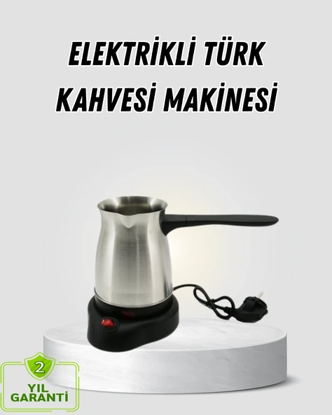 800W Paslanmaz Elektrikli Cezve Gizli Rezistans ve Ergonomik Kulp ürün görseli 1