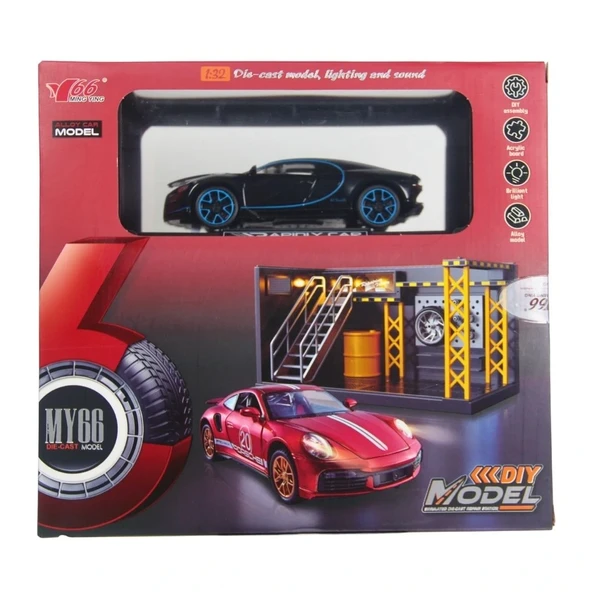 1/32 Bugatti Chiron - Resim 2