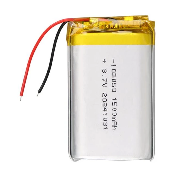 Powermaster 103050 3.7 Volt 1500 mAh Lityum Polimer Pil ürün görseli 1