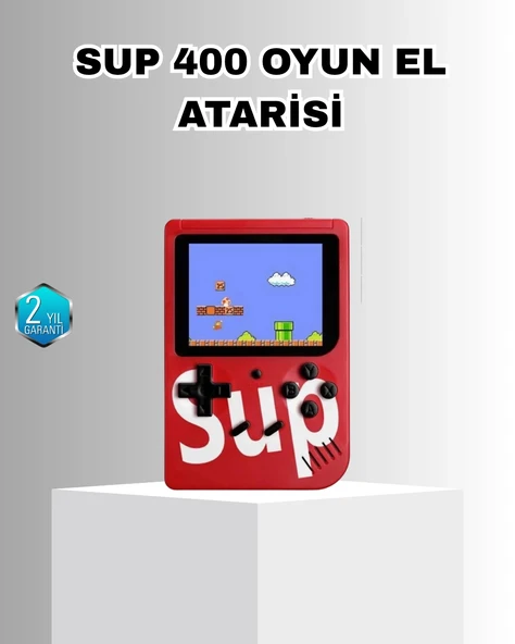 SUP Game Box El Konsolu – 500 Oyunlu, TV Bağlantılı, 5 Saat Oyun Süresi ürün görseli 1