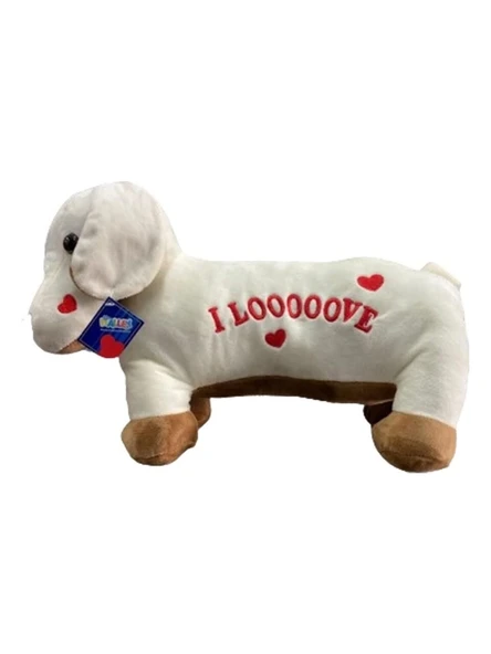 62203 PELUŞ 45 CM AŞIK KÖPEK YASTIK -HLY ürün görseli 1