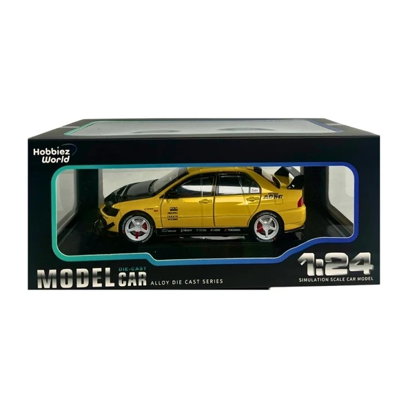 1/24 Mitsubishi Lancer Carbon Model Araba ürün görseli 1