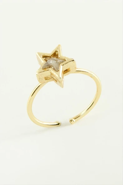 Dikdörtgen Taşlı Yüzük ürün görseli 1