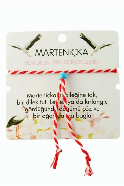 Mavi Boncuk Marteniçka Bileklik ürün görseli 1