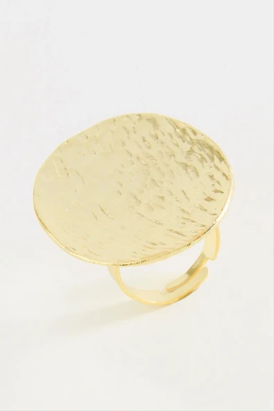 Oval Metal Yüzük ürün görseli 1