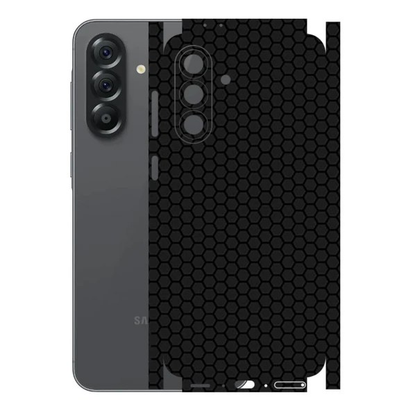 Samsung Galaxy A56 ile Uyumlu Bumper Serisi Premium Kaplama 360  Siyah ürün görseli 1