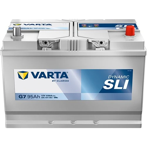 Varta G7 12V 95 Ah 830A Dynamic Slı Akü (Üretim Yılı: 2026) ürün görseli 1