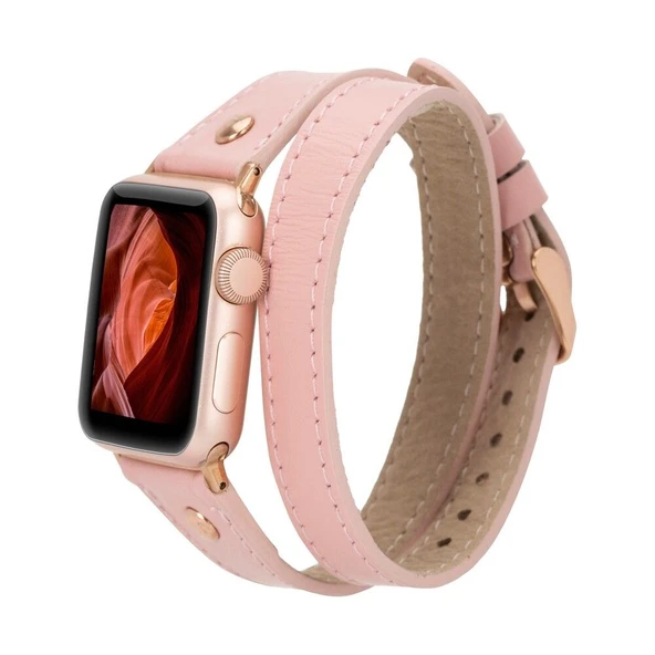 Apple Watch Uyumlu Deri Kordon 42-44-45mm Slim DTRG NU2 ürün görseli 1