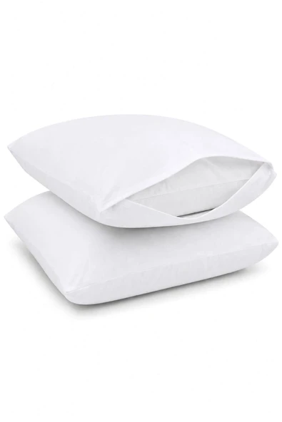 2 li Sıvı Geçirmez Yastık Alezi Pamuklu Kapaklı 50x70+20 Cm ürün görseli 1
